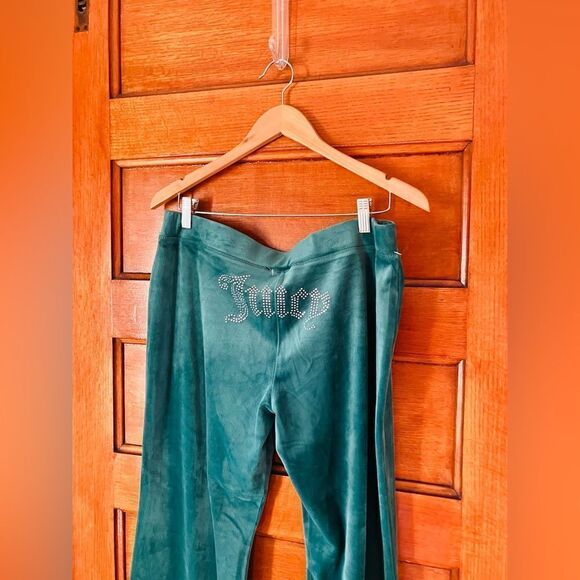 NWT | JUICY COUTURE OG Big Bling Womens Velour Track Pants | Large - Picture 3 of 6